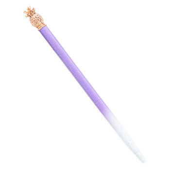 1 τεμάχια Lytwtw\'s Metal Pineapple Ballpoint Pen Candy Color Ενδιαφέρον στυλό Σχολική γραφική ύλη Σχολική προμήθειες γραφείου