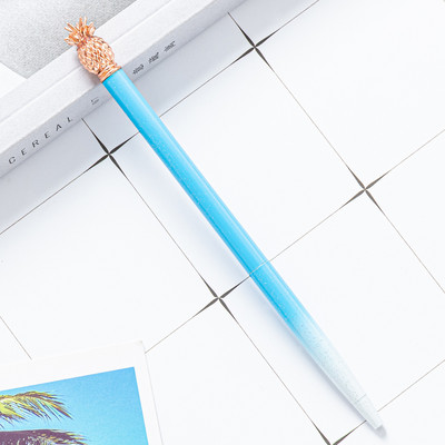 1 komada Lytwtw's metalne ananas kemijske olovke slatkih boja Zanimljive kemijske olovke Školski pribor Školski uredski pribor