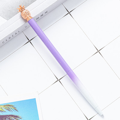 1 komada Lytwtw's metalne ananas kemijske olovke slatkih boja Zanimljive kemijske olovke Školski pribor Školski uredski pribor