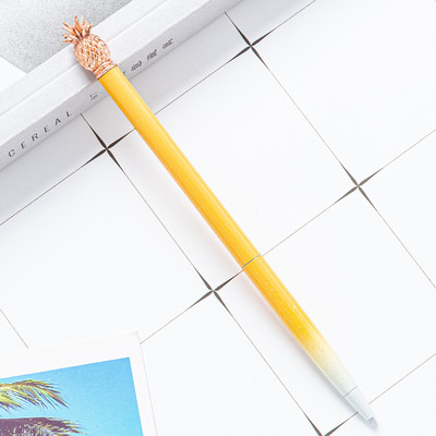 1 komada Lytwtw's metalne ananas kemijske olovke slatkih boja Zanimljive kemijske olovke Školski pribor Školski uredski pribor