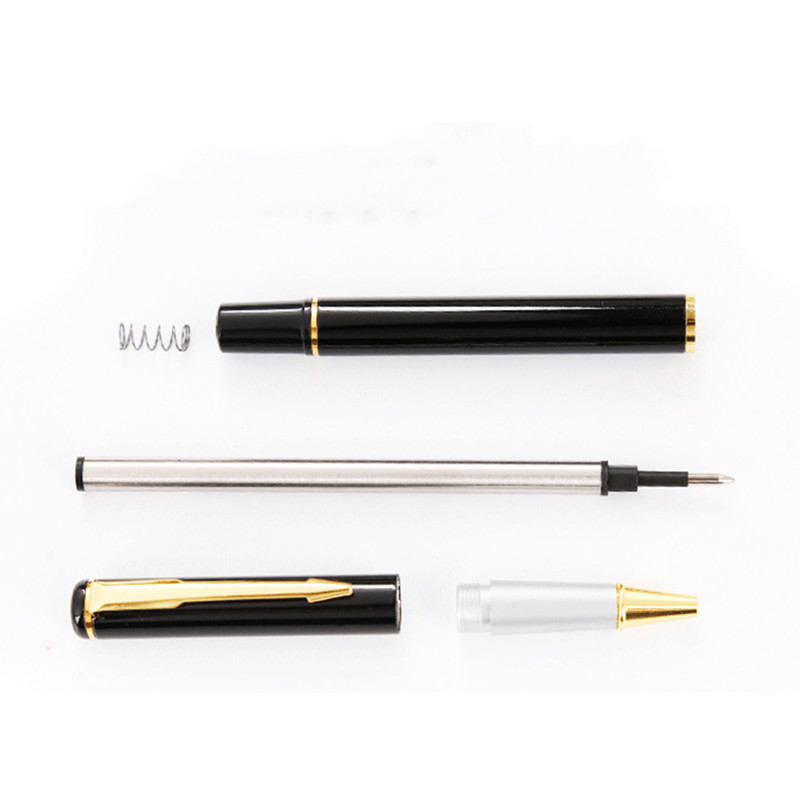 1kom Metalna kemijska olovka Gel olovka Olovka na bazi vode Reklamna olovka s potpisom Prilagođeni logotip s ugraviranim imenom Pribor za pisanje