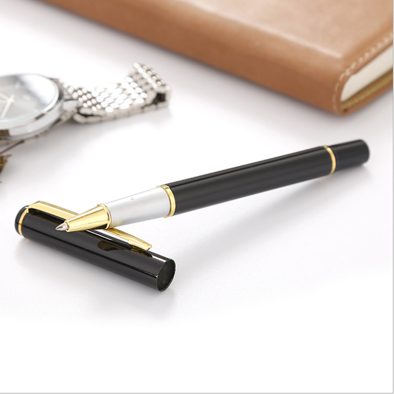 1kom Metalna kemijska olovka Gel olovka Olovka na bazi vode Reklamna olovka s potpisom Prilagođeni logotip s ugraviranim imenom Pribor za pisanje