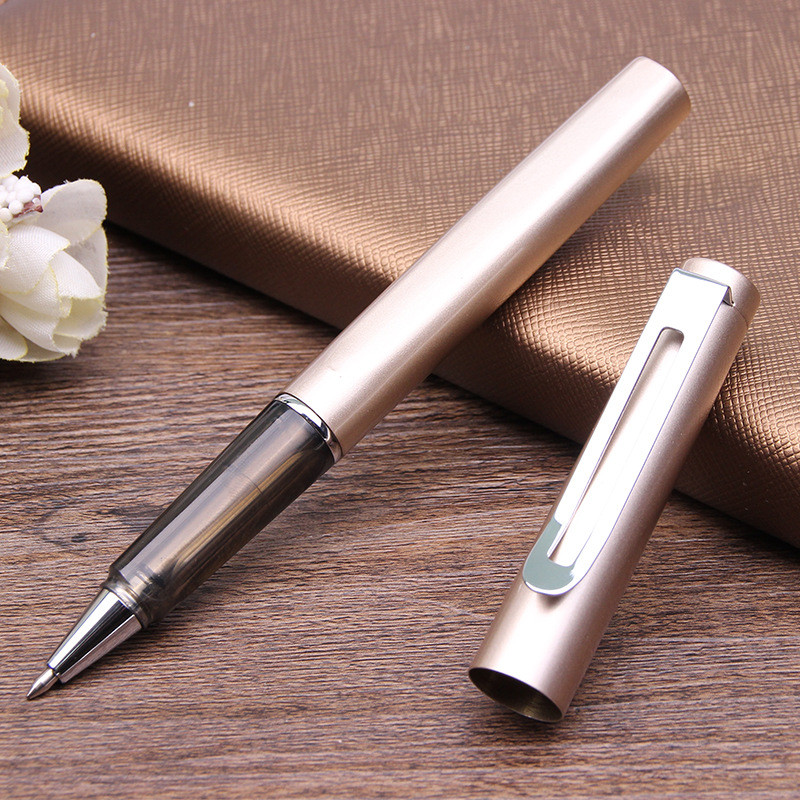 Trokutasta olovka Kemijska olovka 4 boje Metalna gel olovka Pribor Poslovna uredska olovka za potpisivanje Pokloni