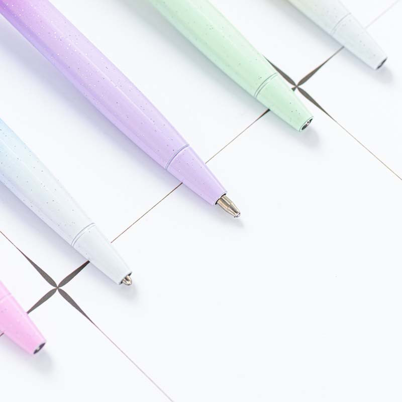 Kreativna metalna kemijska olovka u obliku srca Slatke role kemijske olovke Poslovna olovka Uredski školski pribor za pisanje