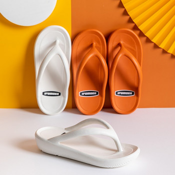 Летни чехли Дамски ежедневни масажни Издръжливи джапанки Плажни сандали Дамски обувки на танкетка Раирани дамски чехли