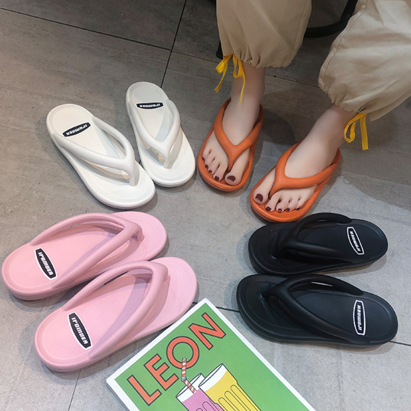 Ljetne papuče Ženske ležerne masaže Izdržljive japanke Sandale za plažu Ženske cipele na tanke pruge Ženske papuče na pruge