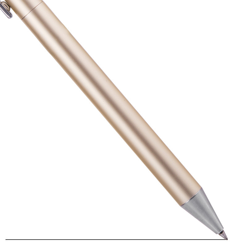 Marka Metalna olovka za znakove Kemijska olovka 0,5 mm Gel Smooth Switzerland Refill Crna tinta Poslovne uredske kemijske olovke za pisanje u školi