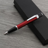 biuras naujas RAUDONA sidabro apdaila Standartinis metalinis tušinukas Mokyklinis mokinys Biuro dovanos Kanceliarinės prekės