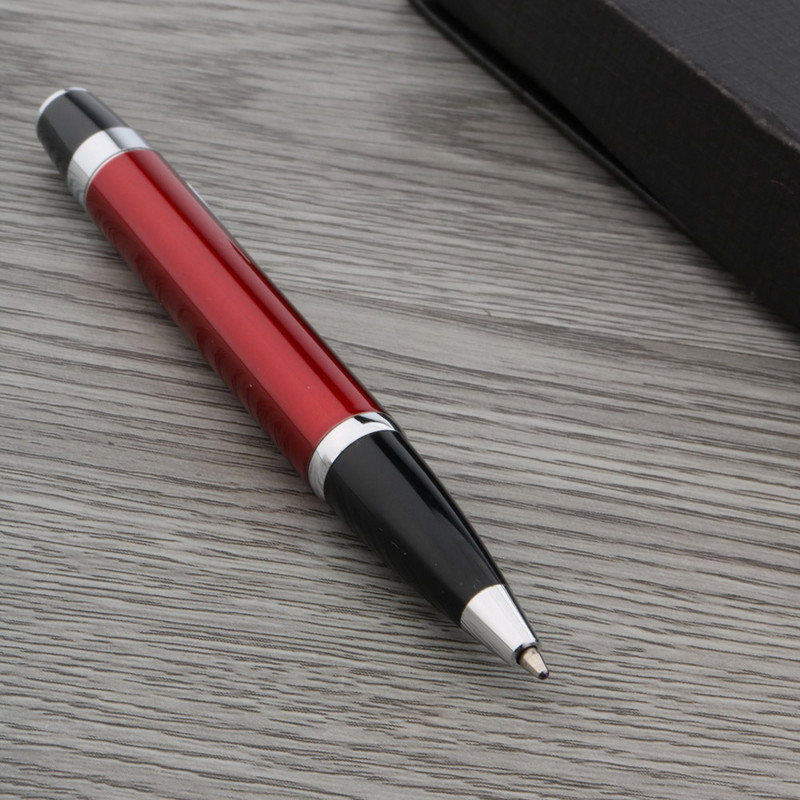 biuras naujas RAUDONA sidabro apdaila Standartinis metalinis tušinukas Mokyklinis mokinys Biuro dovanos Kanceliarinės prekės