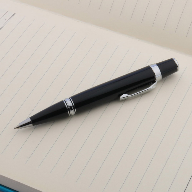 biuras naujas RAUDONA sidabro apdaila Standartinis metalinis tušinukas Mokyklinis mokinys Biuro dovanos Kanceliarinės prekės