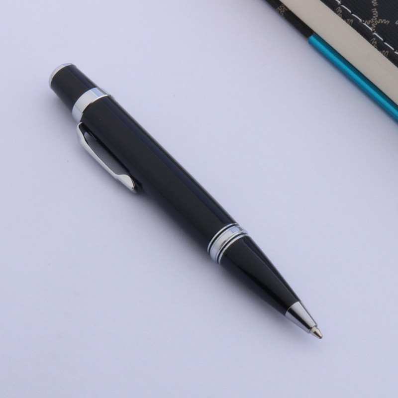 biuras naujas RAUDONA sidabro apdaila Standartinis metalinis tušinukas Mokyklinis mokinys Biuro dovanos Kanceliarinės prekės