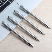 GENKKY Press Metalna kemijska olovka Kemijske olovke od nehrđajućeg čelika za školske uredske materijale Poklon olovke Školski pribor