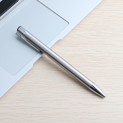 GENKKY Press Metalna kemijska olovka Kemijske olovke od nehrđajućeg čelika za školske uredske materijale Poklon olovke Školski pribor