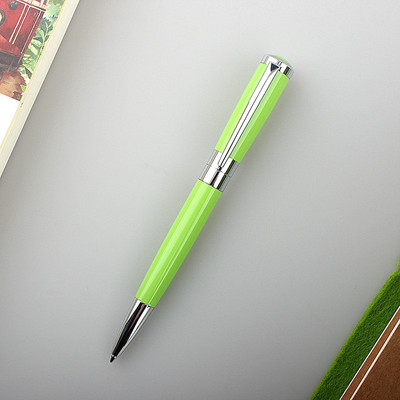 1KOM Rotirajuća metalna kemijska olovka kemijske olovke od nehrđajućeg čelika čelične poluge uljane olovke komercijalni pribor za uredske i školske olovke