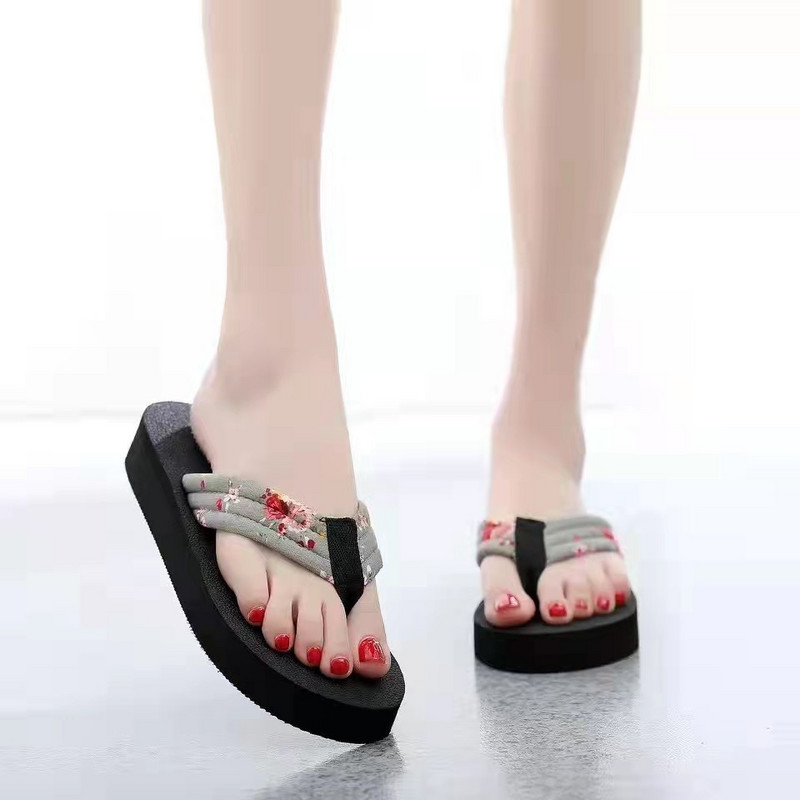 Papuci de interior pentru femei de vară, papuci de plajă cu imprimeu, papuci de casă plat pentru femei, pantofi confortabili pentru femei, pantofi pantofi pentru femei