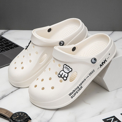 Moteriški Hole Batai Vasarinė Pora EVA Sandalai Mergaičių Paplūdimio Batai Namų Šlepetės Vasariniai Sneaker Vyriški ir Moteriški Sandalai Šlepetės