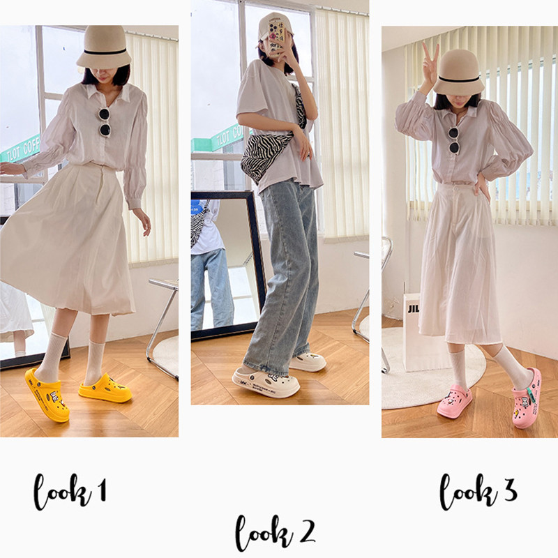 Moteriški Hole Batai Vasarinė Pora EVA Sandalai Mergaičių Paplūdimio Batai Namų Šlepetės Vasariniai Sneaker Vyriški ir Moteriški Sandalai Šlepetės