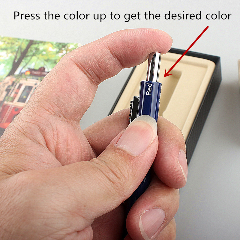 3+1 višenamjenska olovka 3 kemijske olovke u boji i automatska olovka Učenička olovka za crtanje Olovka za pisanje Caneta