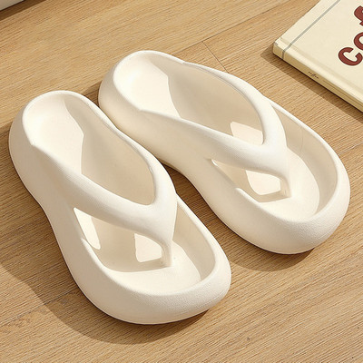 Flip-flops tangi pentru femei, papuci cu platformă de vară, papuci la modă, papuci de plajă în aer liber, papuci EVA anti-alunecare, cu talpă groasă