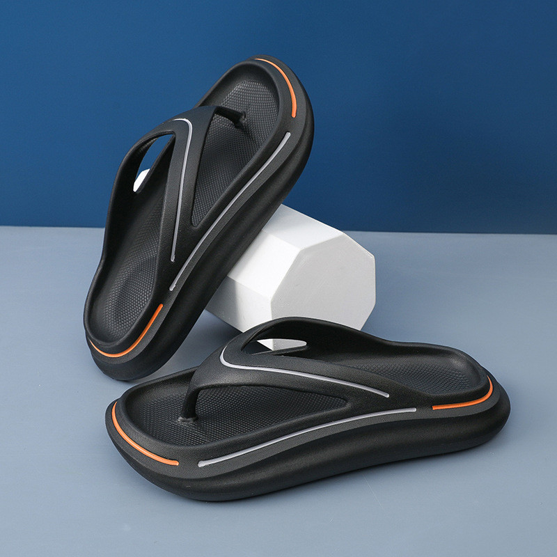 Ljetne EVA papuče s tangama s debelim potplatom Ženske japanke s platformom iz 2023. Cipele Spužvasti jastuci Tobogani Sandale za plažu na otvorenom Papuče u obliku oblaka