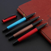 πολυτέλεια Υψηλής ποιότητας στυλό Rollerball 3669 Frosted BLACK MATTE καφέ Χάλκινη υπογραφή καλλιγραφίας 0,7 mm στυλό μελάνι Αναλώσιμα γραφείου νέο