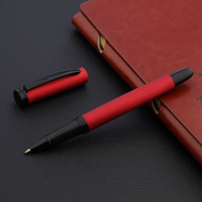 πολυτέλεια Υψηλής ποιότητας στυλό Rollerball 3669 Frosted BLACK MATTE καφέ Χάλκινη υπογραφή καλλιγραφίας 0,7 mm στυλό μελάνι Αναλώσιμα γραφείου νέο