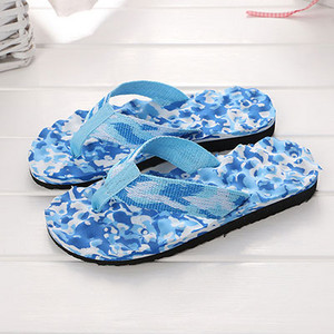 LCIZRONG Kamuflažne japanke u 6 boja, žene, 36-45, velike veličine, ravne papuče za masažu, neklizajuće mekane uniseks papuče, ženske