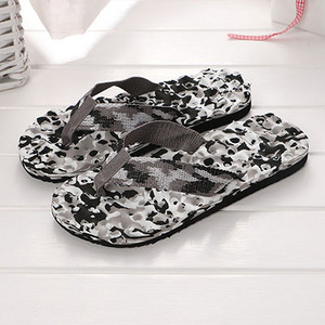 LCIZRONG Kamuflažne japanke u 6 boja, žene, 36-45, velike veličine, ravne papuče za masažu, neklizajuće mekane uniseks papuče, ženske