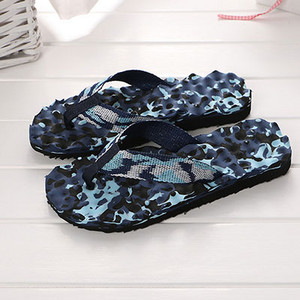 LCIZRONG Kamuflažne japanke u 6 boja, žene, 36-45, velike veličine, ravne papuče za masažu, neklizajuće mekane uniseks papuče, ženske