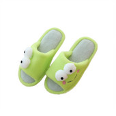 New Arrive puha pamut békaház beltéri lakás papucs téli meleg papucs női aranyos állatcipő