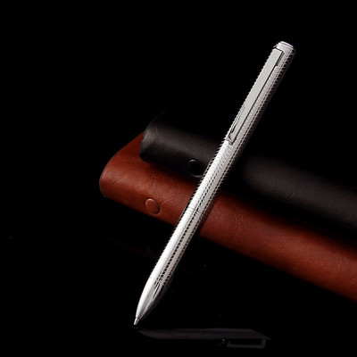 1 tk Luksuslik pastapliiats, ketrav kirja- ja kontoritarbed, ilusad geelpliiatsi ärikingitused, must tint 03791