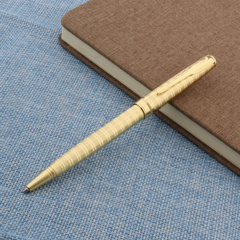 Zlatni pribor Kemijska olovka Novi navoj Metalni pribor Studentski ured Školski pribor