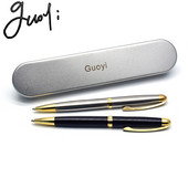 Guoyi Q39 424 G2 Luxusné guľôčkové pero, jednoduché na použitie, kovové, luxusné darčeky, hromadné prispôsobenie, logo, podpisové pero