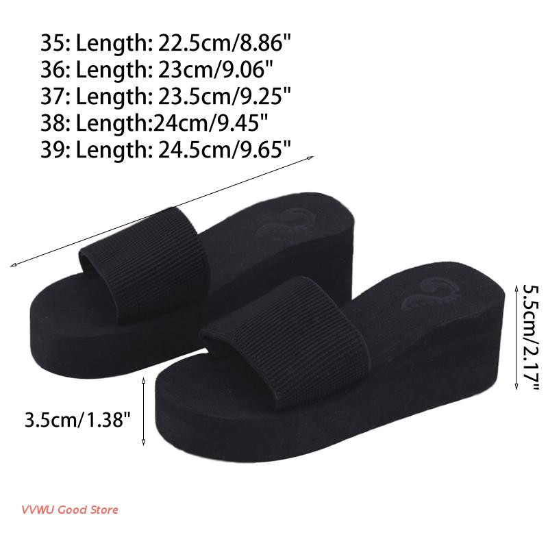 Nyári puha női ékszandál tanga papucs lapos platform papucs Beach