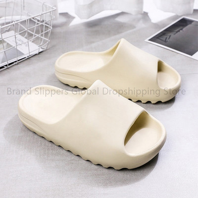 Мъжки пързалки Чехли Летни джапанки Man Clappers Indoor Cloud Slipper EVA Домашни обувки Дамски плажни сандали на платформа Мода