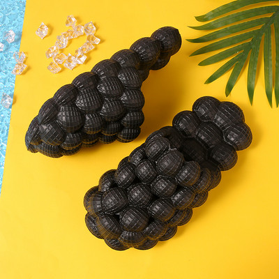 Ljetne modne ženske papuče s mjehurićima za slobodno vrijeme EVA japanke s donjim dijelom za masažu Super mekane liči sandale Neklizajuće muške tobogane za plažu