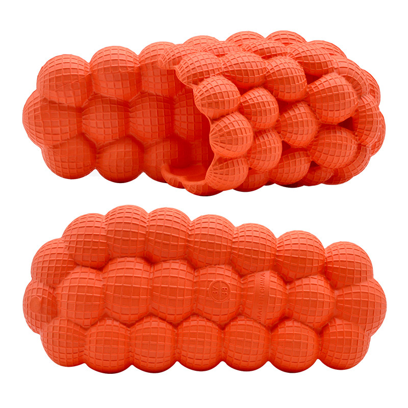 Ljetne modne ženske papuče s mjehurićima za slobodno vrijeme EVA japanke s donjim dijelom za masažu Super mekane liči sandale Neklizajuće muške tobogane za plažu