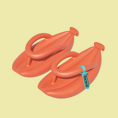 Nove ljetne japanke od banane papuče za muškarce Debeli potplat Neklizajuće sandale za plažu za žene Kupaonica za par Smiješne tobogane od banane