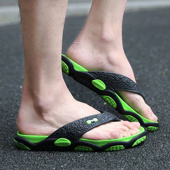 Висококачествени мъжки обувки за мъжки чехли Плюс размер 40-45 Модни летни мъжки джапанки Външни меки ежедневни обувки Мъжки 2022 г. Нови
