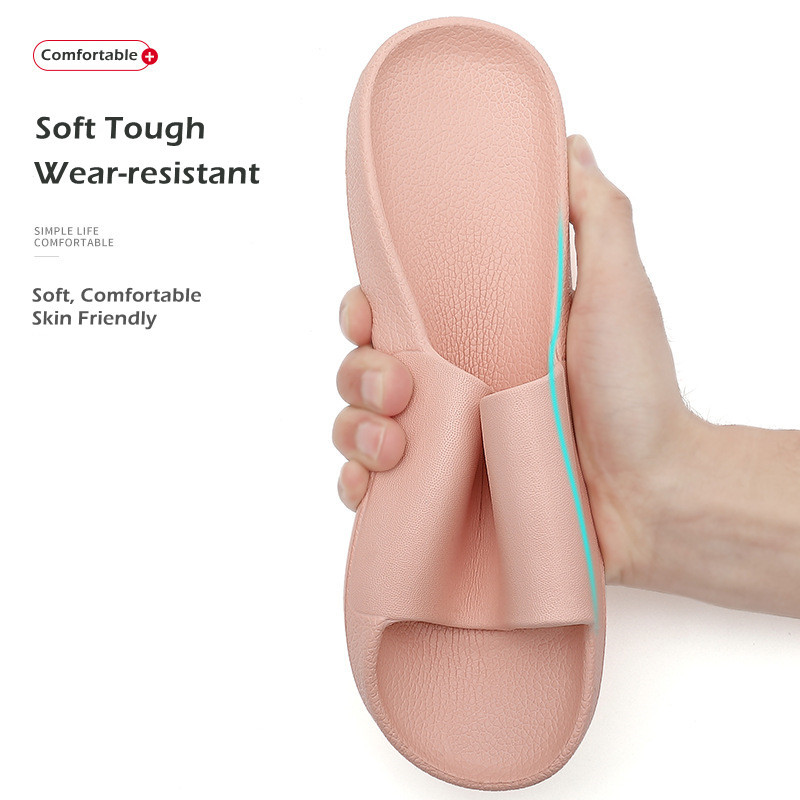 Muške papuče velike veličine Kućne EVA mekane tobogane Čvrste japanke Ljetne ljubiteljske cipele Neklizajuće kupaonske tobogane Ženske papuče s platformom