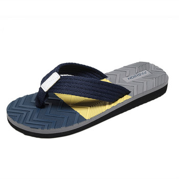 Мъжки джапанки Модни външни сандали Мъжки летни плажни обувки за мъже Чехли Неплъзгащи се ежедневни плоски мъжки обувки Chanclas Hombre