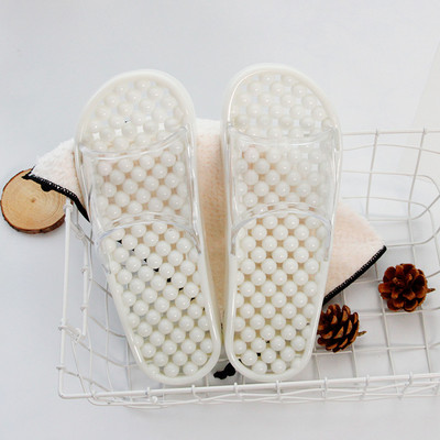 Papuci de masaj cu presopunctură Bărbați Femei, culoare bomboană, antiderapante, baie, sănătate, mărgele pentru masaj pentru picioare, papuci de casă pentru cuplu