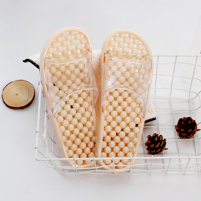 Papuci de masaj cu presopunctură Bărbați Femei, culoare bomboană, antiderapante, baie, sănătate, mărgele pentru masaj pentru picioare, papuci de casă pentru cuplu