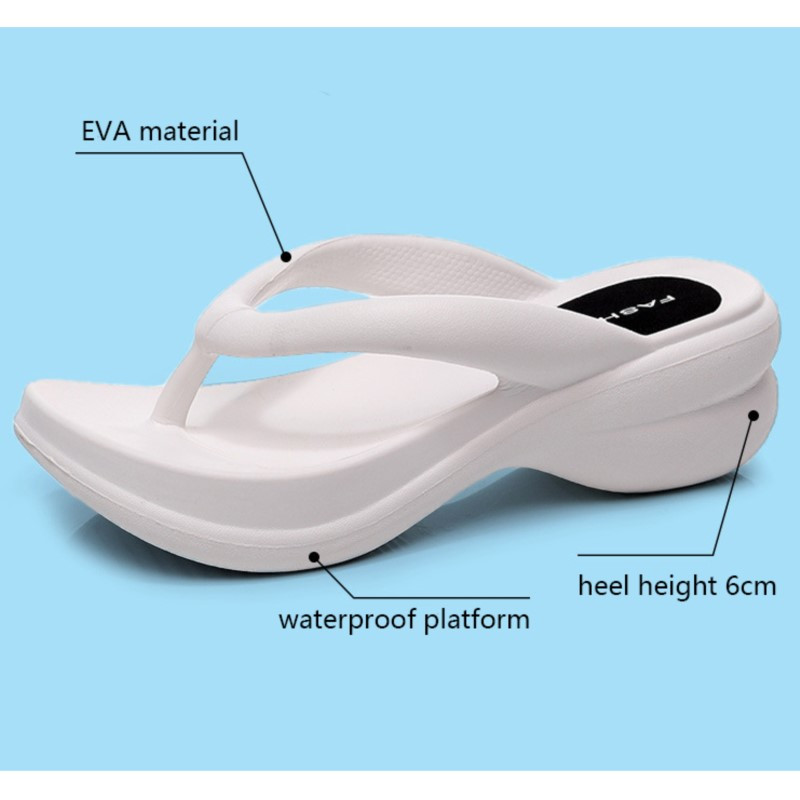 Ženske japanke za pješčanu plažu s potpeticama izvan mora Sandale za plažu Japanke s debelim dnom Tobogani za van Ljetne cipele