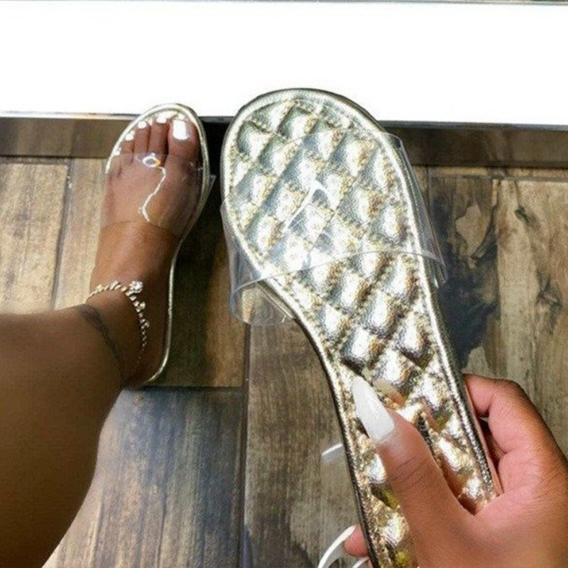 Vară, papuci transparenți noi pentru femei, pantofi pentru plimbare, plajă, jeleu, 2023, ocazional, pantofi pentru exterior, sandale Roma, pantofi pentru femei