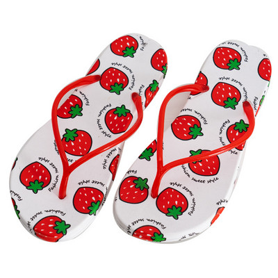 Nova moda 2022. Ženske papuče s voćnim uzorkom Neklizajuće japanke za zatvorene i vanjske prostore Ljetne svježe japanke za plažu za par