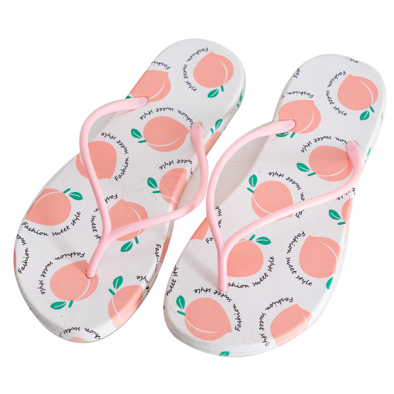Nova moda 2022. Ženske papuče s voćnim uzorkom Neklizajuće japanke za zatvorene i vanjske prostore Ljetne svježe japanke za plažu za par