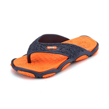XEK 2022 Мъжки чехли Летни неплъзгащи се масажни чехли Модни мъжки ежедневни висококачествени меки плажни обувки Плоски джапанки ST271
