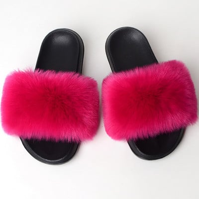 Ženske sandale 2021. Krznene papuče od umjetnog krzna, krznene papuče s krznom, ljetne papuče za van, sandale, originalne cipele