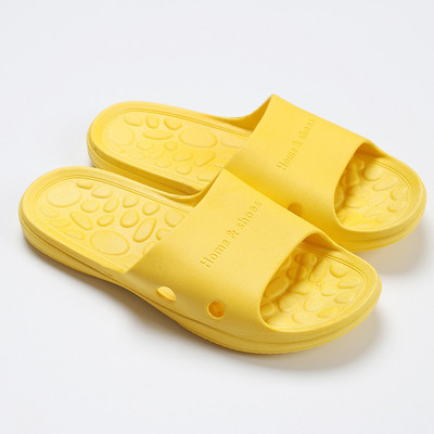 Unisex kućne papuče Ljetne tobogane Ženske mekane sandale za zatvorene japanke protiv klizanja za plažu na otvorenom Novo za par Obiteljske ravne